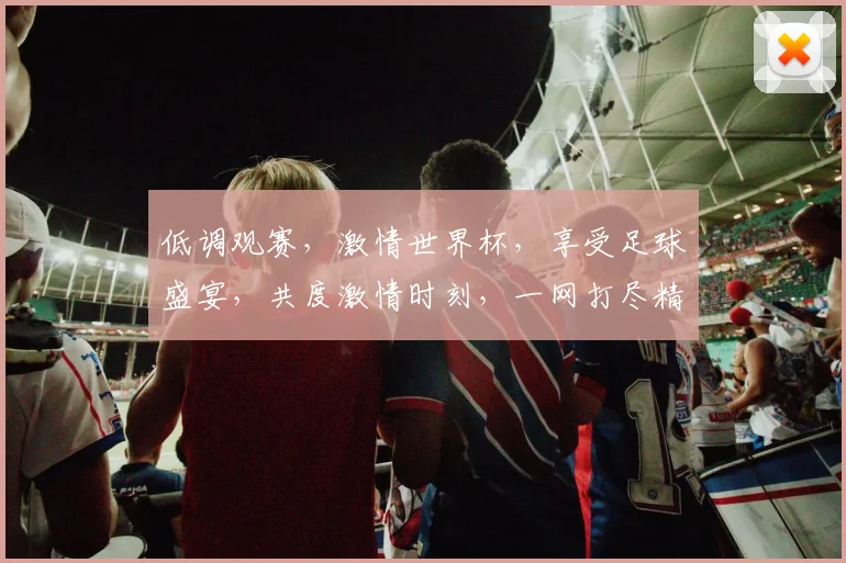 低调观赛，激情世界杯，享受足球盛宴，共度激情时刻，一网打尽精彩瞬间。